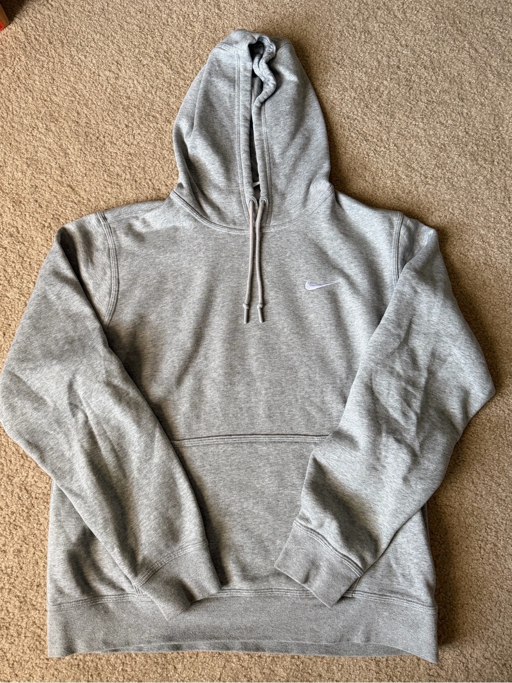 grey nike hoodie
